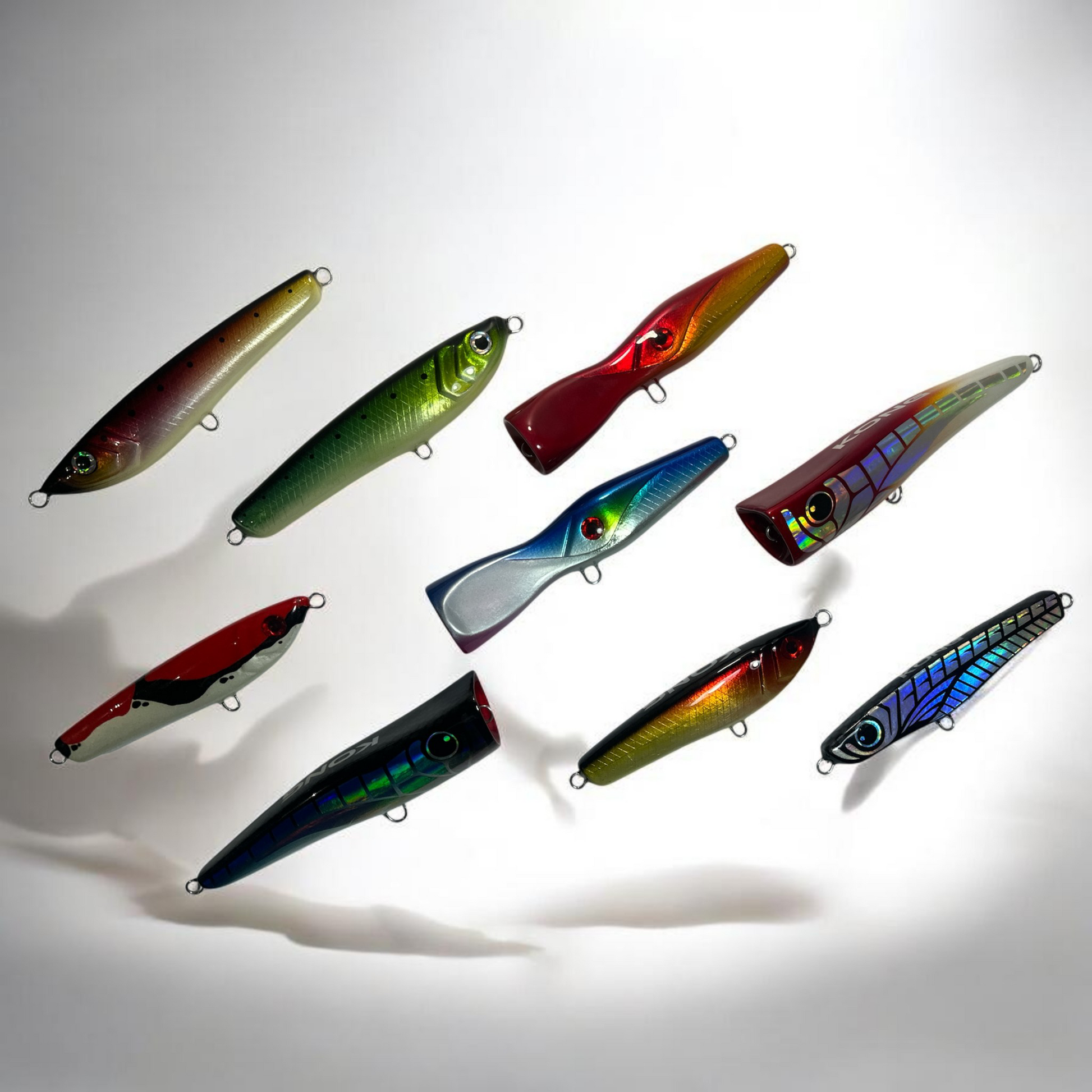 big wood fishing lures TaskPoppers KONG x DEBO Signature Wood Lure